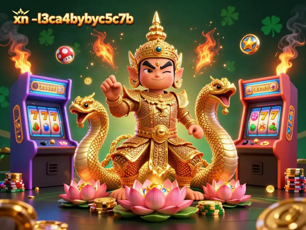 Engage with xn--l3ca4bybyc5c7b through dynamic slot gaming excitement in this vibrant illustration.