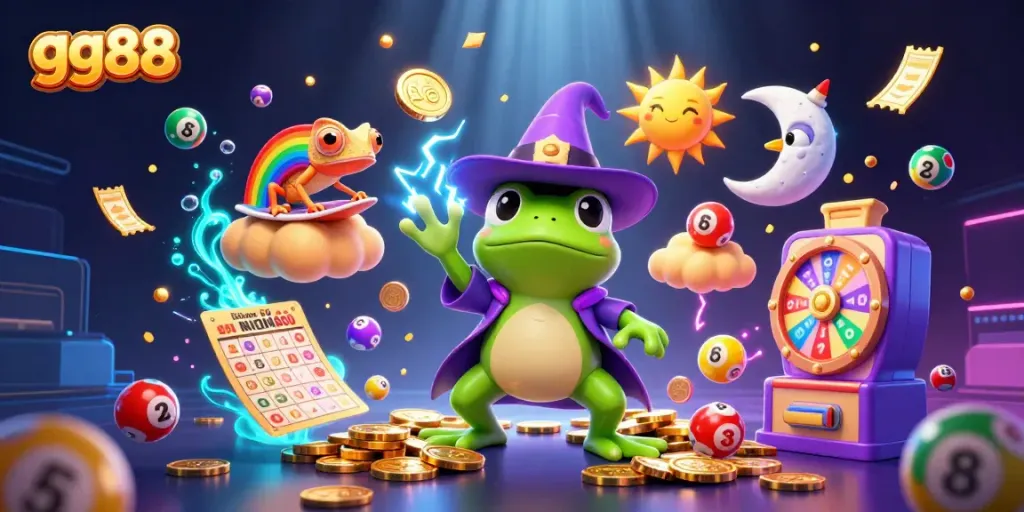 Experience the excitement of gg88 with animated characters and dynamic gaming elements.