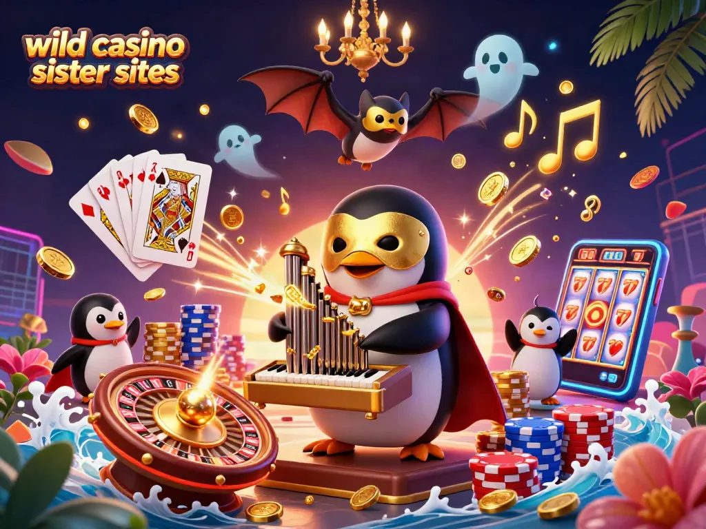 Experience thrilling play at wild casino sister sites with colorful characters and dynamic game elements.