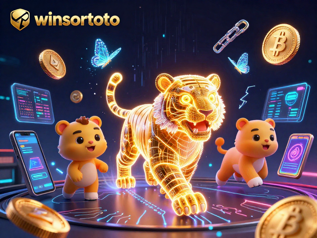 Memenangkan permainan di winsortoto dengan catatan emas dan efek holografik yang menakjubkan.