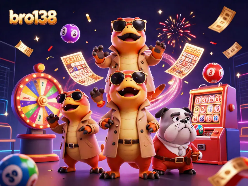 Engage with bro138 and win exciting prizes in this vibrant VIP casino scene.