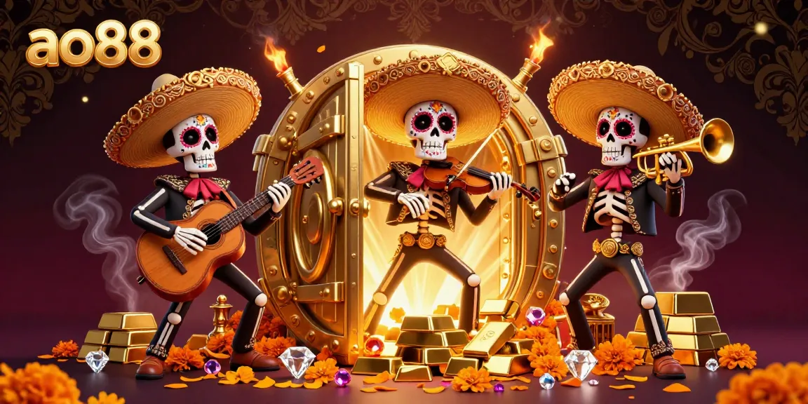 Enjoy thrilling gaming experiences at ao88 with a vibrant mariachi scene celebrating casino excitement.