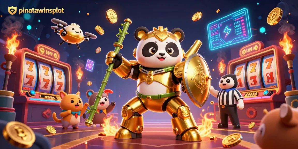Experience the excitement of pinatawinsslot with vibrant visuals and thrilling casino elements.