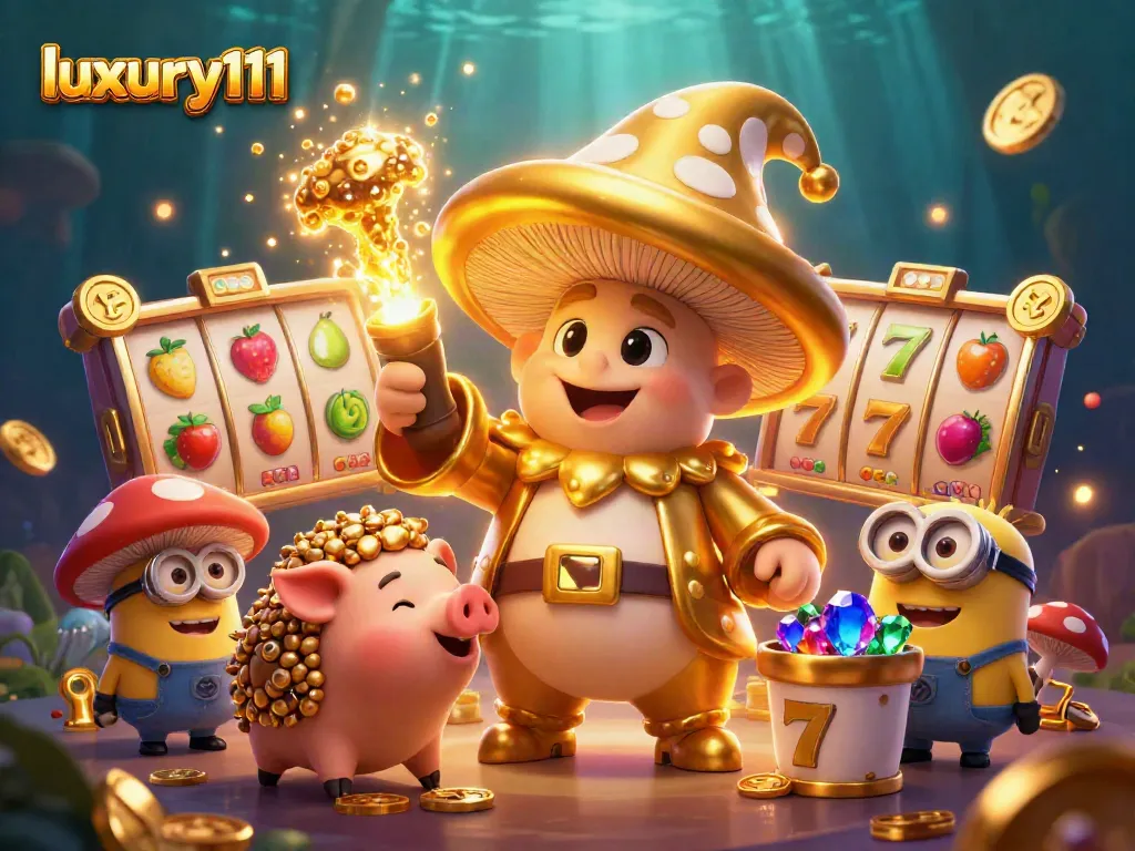 Players enjoy a thrilling jackpot experience with luxury111's immersive slot game.