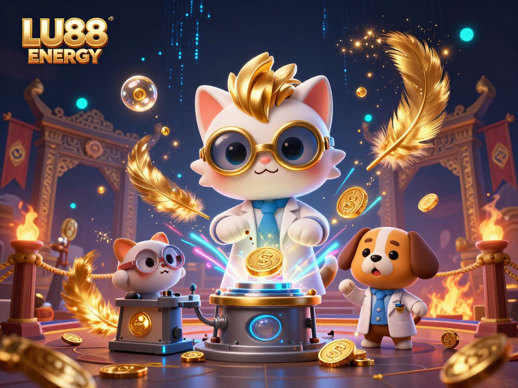 Engage in thrilling action at LU88 ENERGY's vibrant gambling scene with immersive elements.