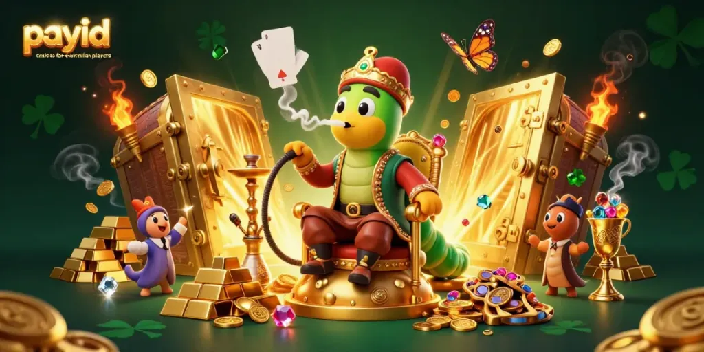 Experience the thrill of payid casinos for australian players with vibrant symbols and lively characters.