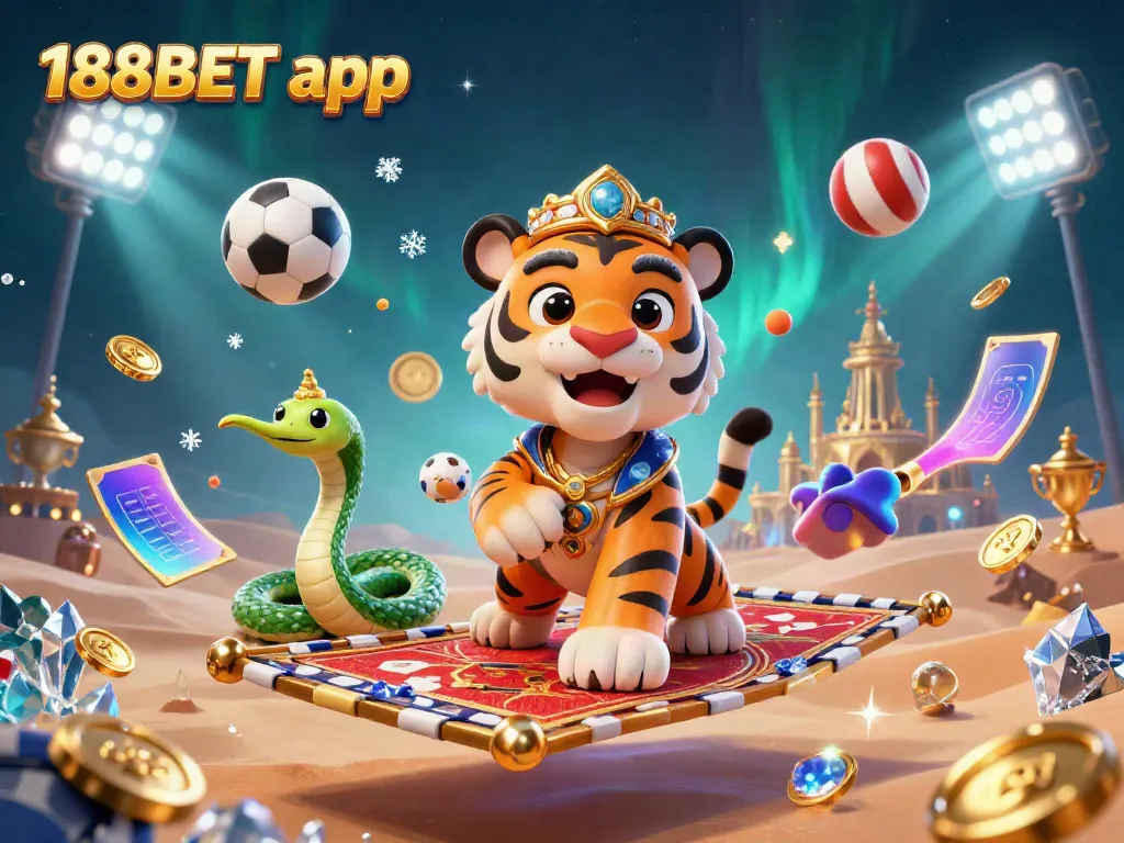 Experience the excitement of betting with the 188BET app in an enchanting 3D world of casino games.