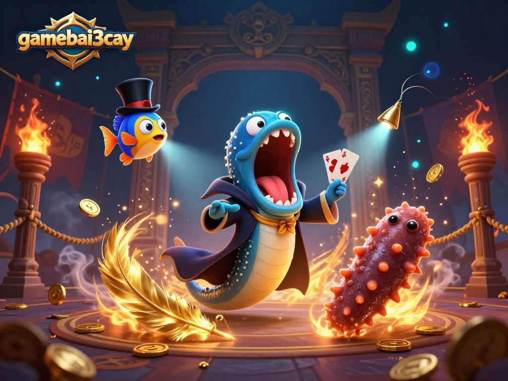 Gamebai3cay brings thrilling underwater magic with unique card tricks and vibrant casino elements.